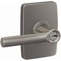 Satin Nickel Passage Door Lever Set V449