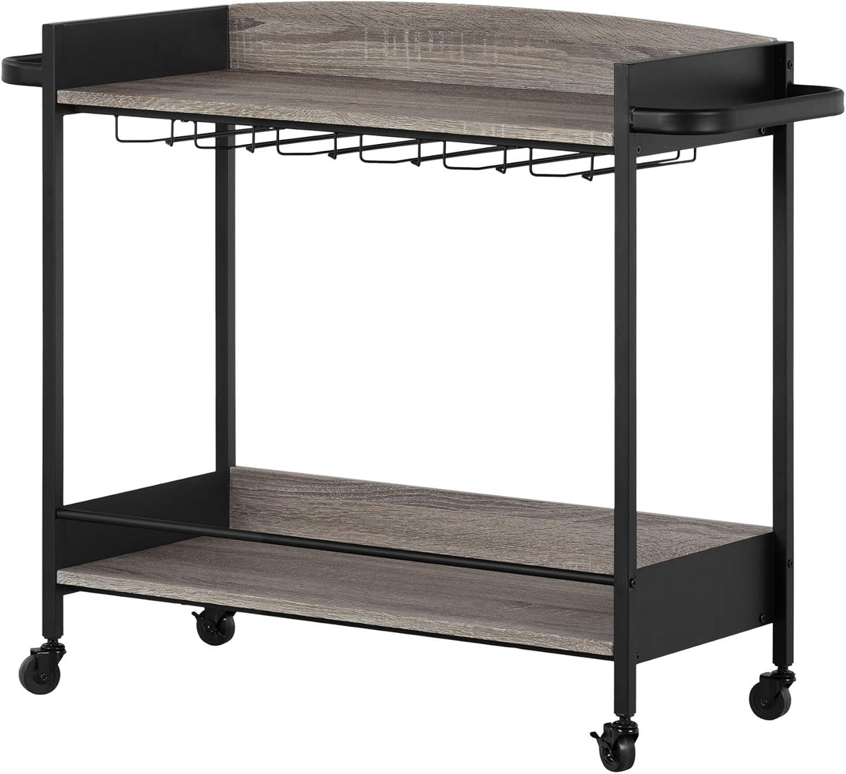 Black and Weathered Oak Cart L730970