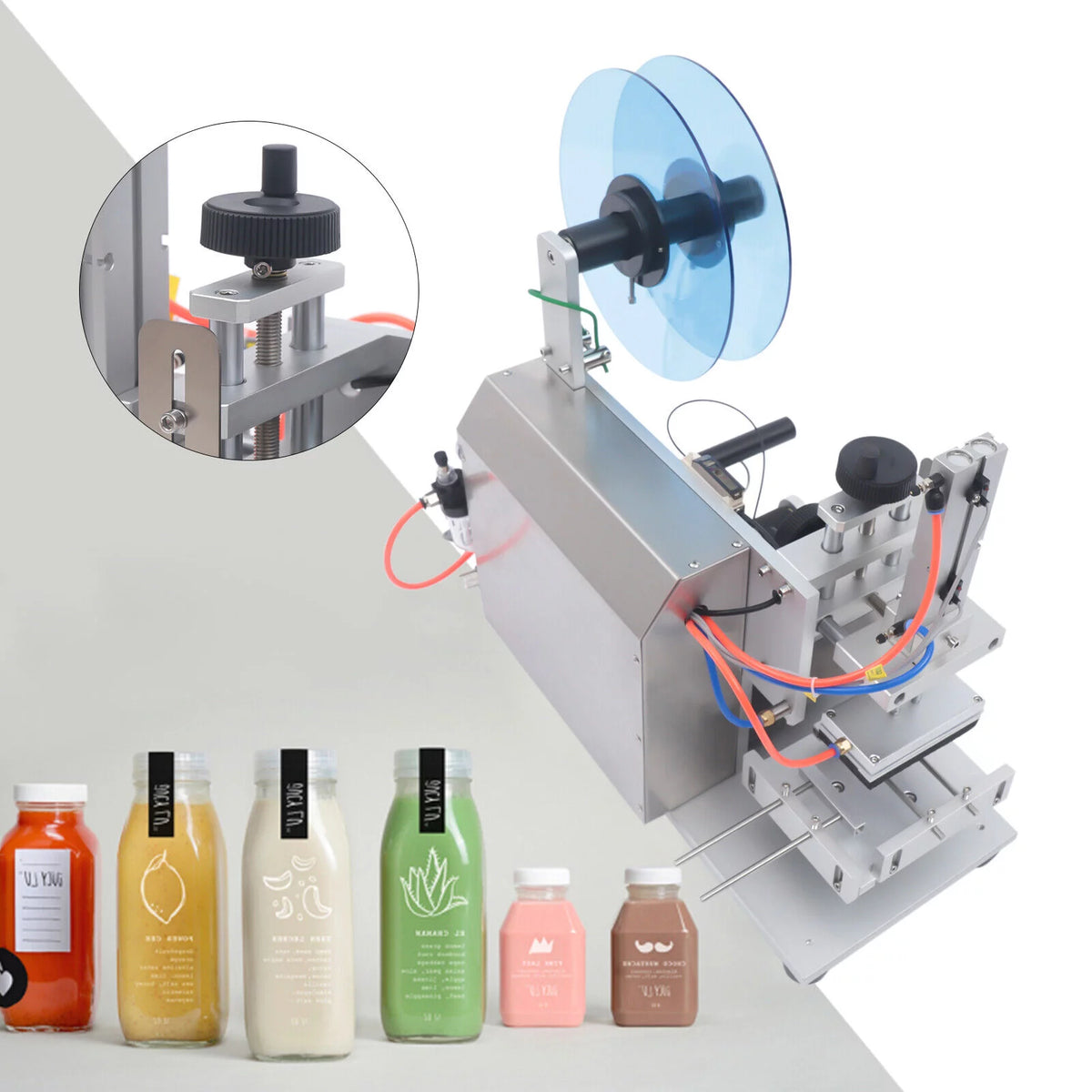 Semi-automatic Square Bottle Labeling Machine Y3705