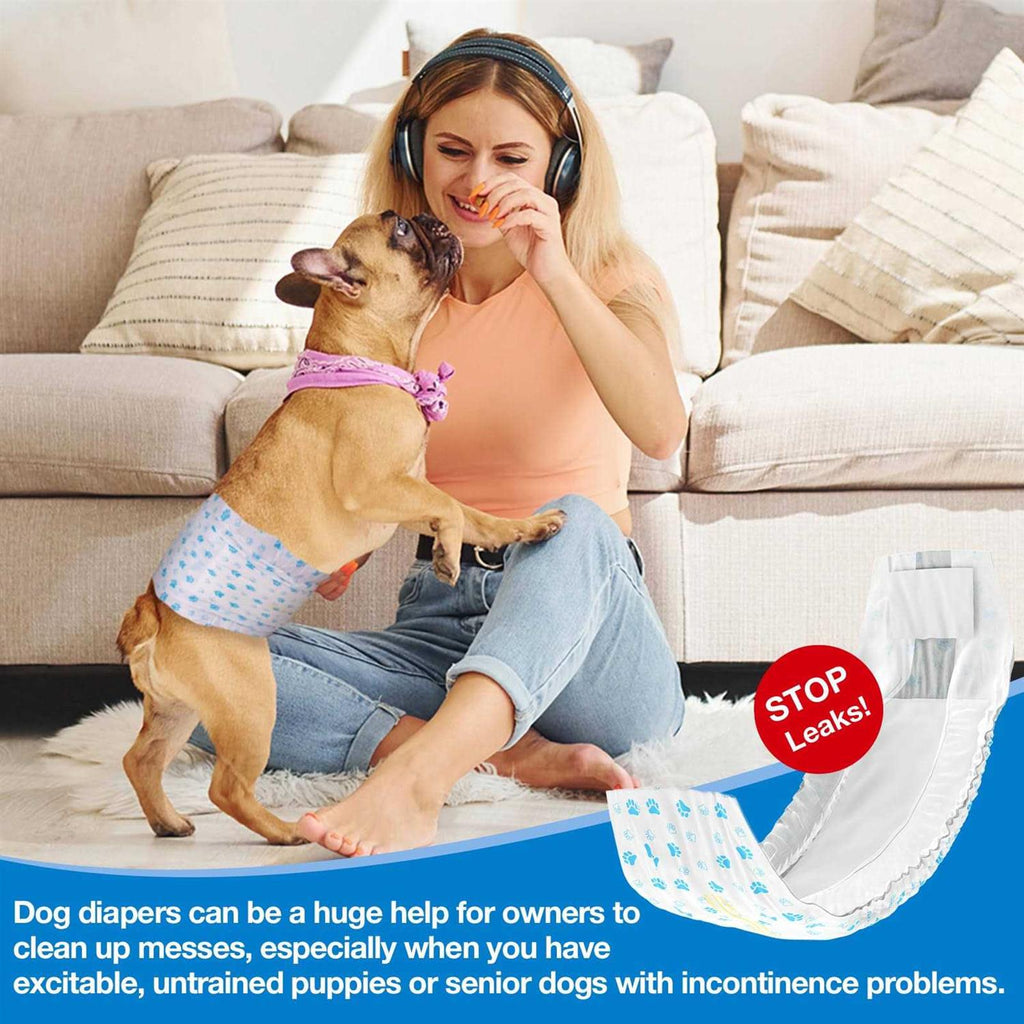 Soft Disposable Male Dog Diapers L557