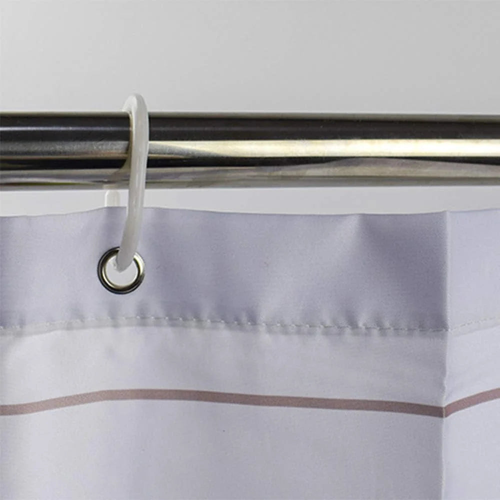 Black 72x72Inch Machine Washable Shower Curtain Z667814