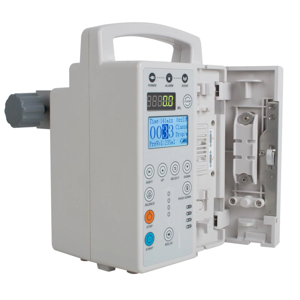 Infusion Pump with Audible & Visual Alarm, LCD Display R638