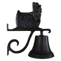 Cast Bell with Black Yorkshire Terrier Z194377