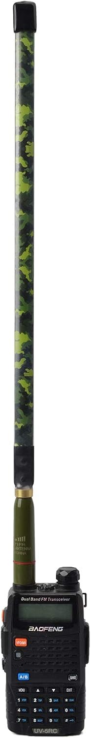 Tactical Foldable Dual Band Antenna, 15.3inch SMA-Female, Pack of 2 Y87859