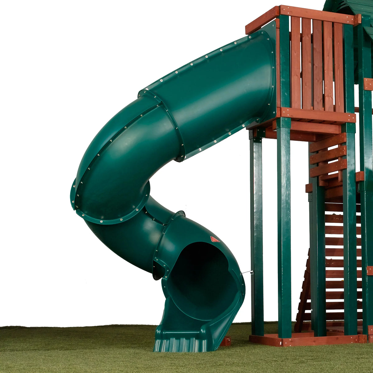 Green Plastic Turbo Tube Slide J6343