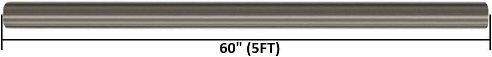 Stainless Steel Straight Exhaust Pipe 2" OD 5' Long Pack of 2 Y408