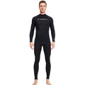 Men One Piece Swimsuit with Back Zipper Quick Dry Long Sleeve Surf Suit E289