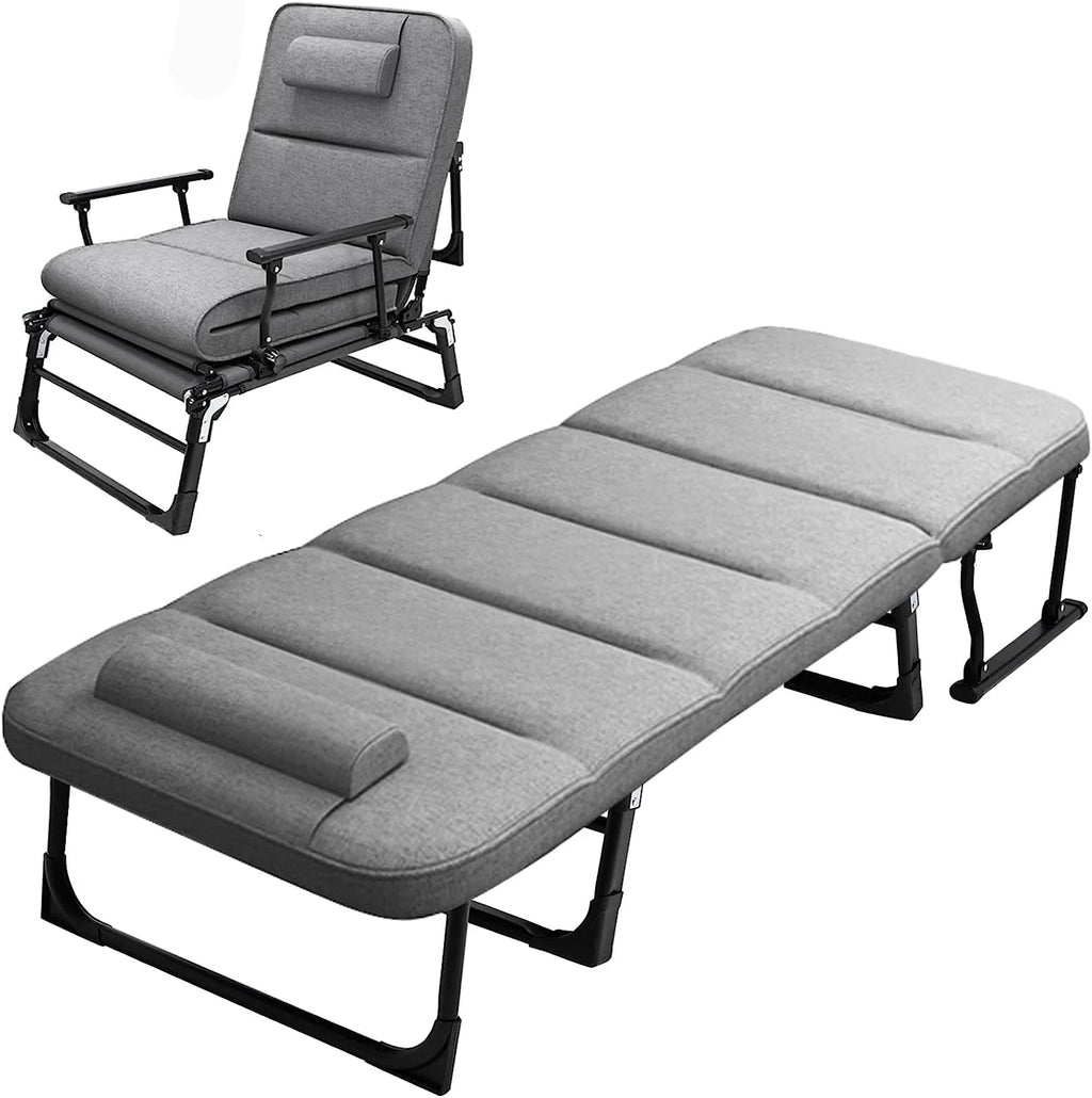 3 in 1 Folding Sofa Bed with Mattress & Pillow G82408