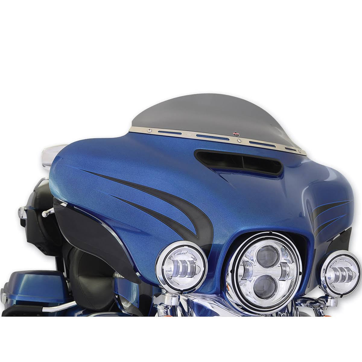 Dark Smoke 5 in. Flare Windshield O62061