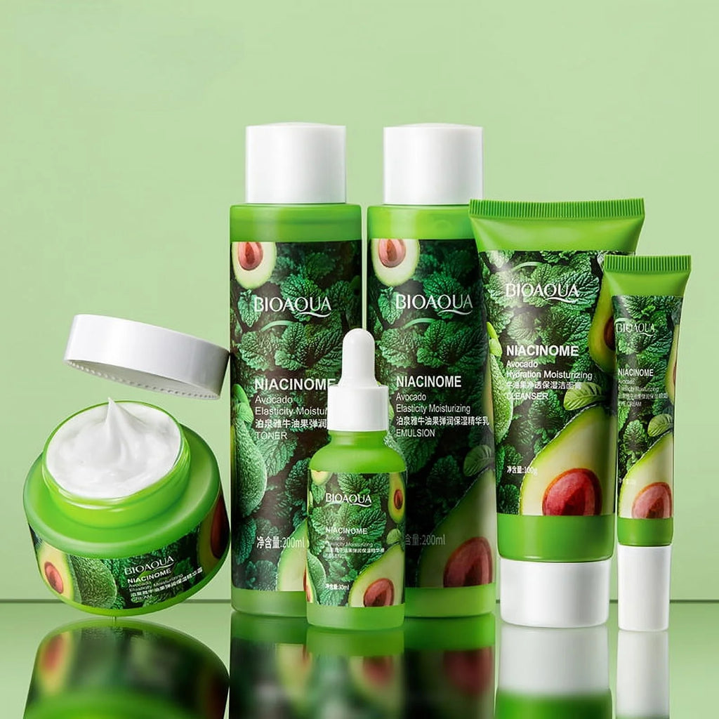 Avocado Moisturizing Six-Piece Skincare Set H9135