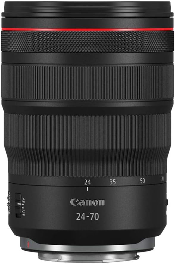 RF24-70mm F2.8 L Standard Zoom Lens, Black V2365