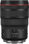 RF24-70mm F2.8 L Standard Zoom Lens, Black V2365