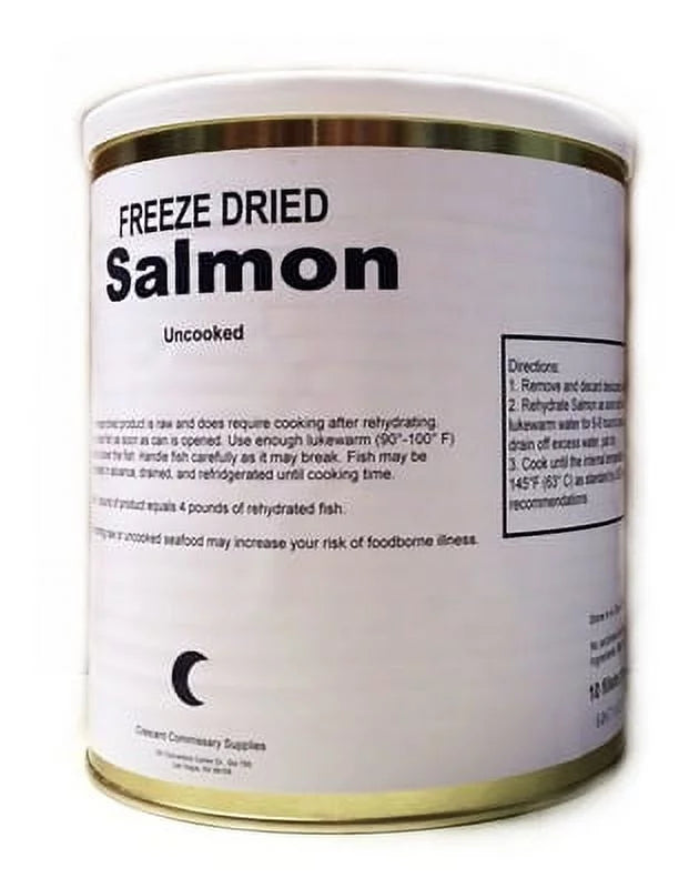 Freeze Dried Salmon Fillets #10 Can M567338