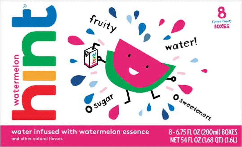 Water Watermelon Water, Pack of 32, 6.75 Fl Oz Q93021
