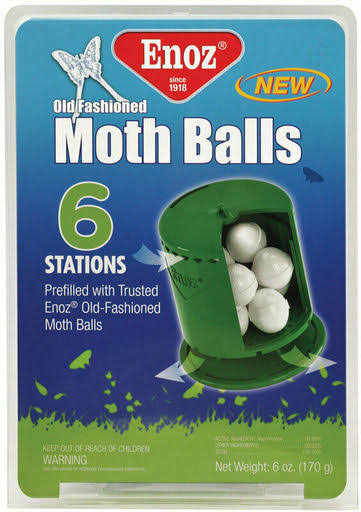 Moth Ball Station 6ct X5363