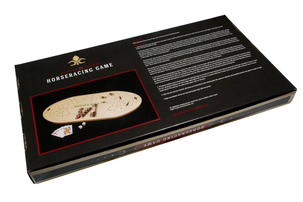 Handcrafted Horseracing Board Game O287572