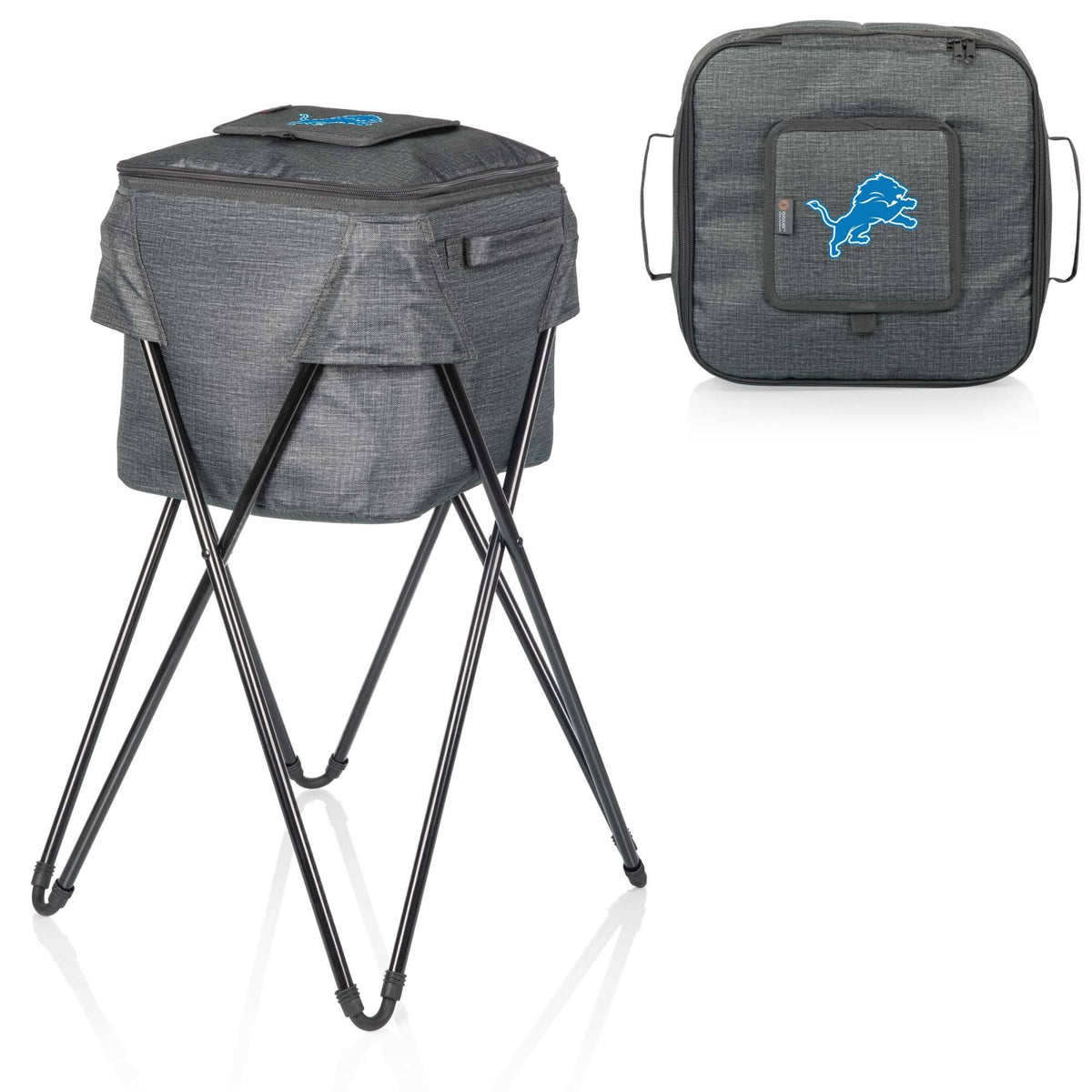 Gray Camping Cooler with Stand W1152