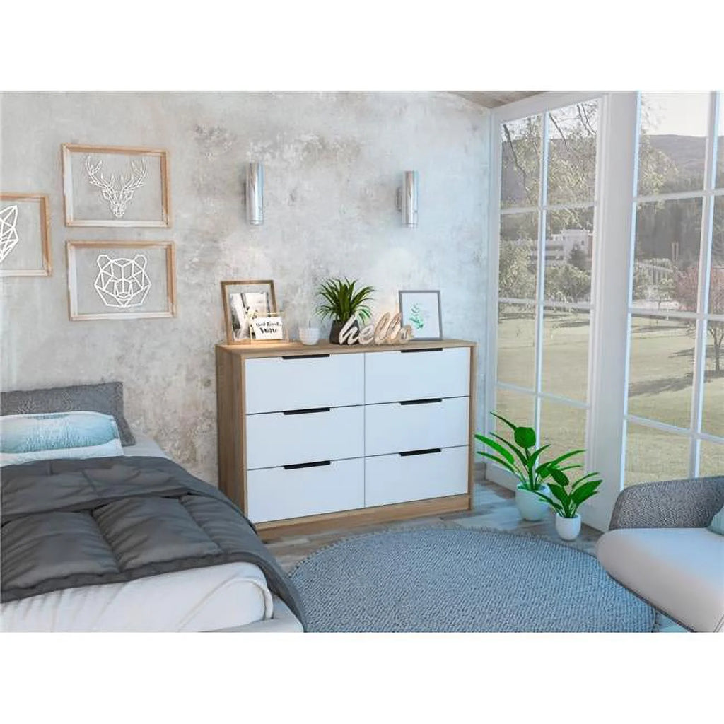 White Natural Pine Dresser M10928