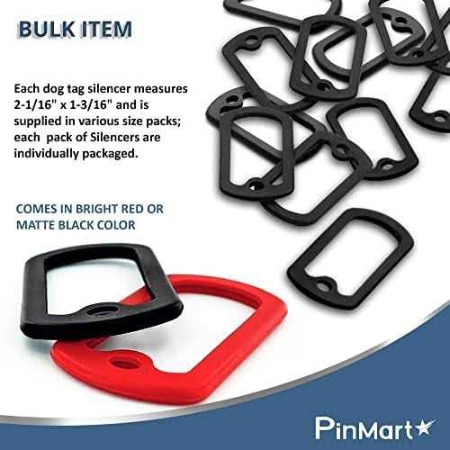 Silicone Rubber Dog Tag Silencer F63180