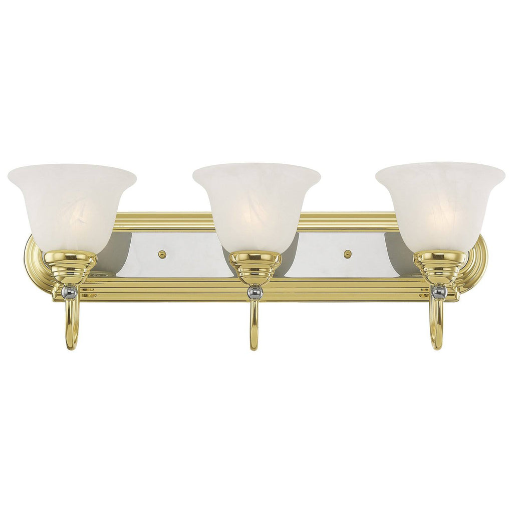 Chrome & Polished Brass Bath Light I1848
