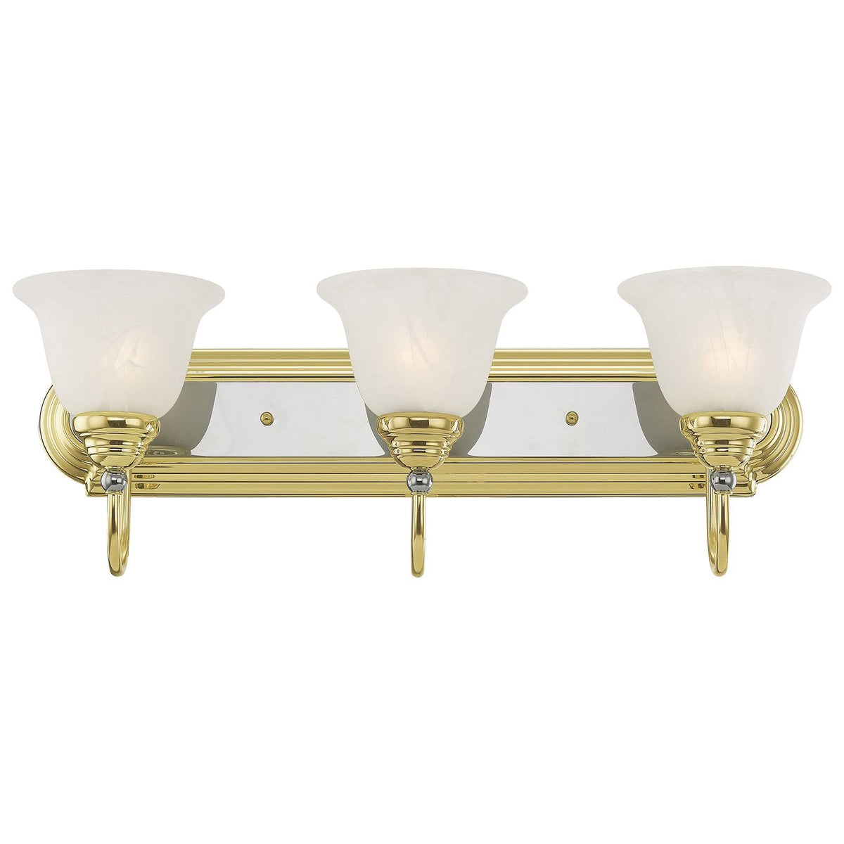 Chrome & Polished Brass Bath Light I1848