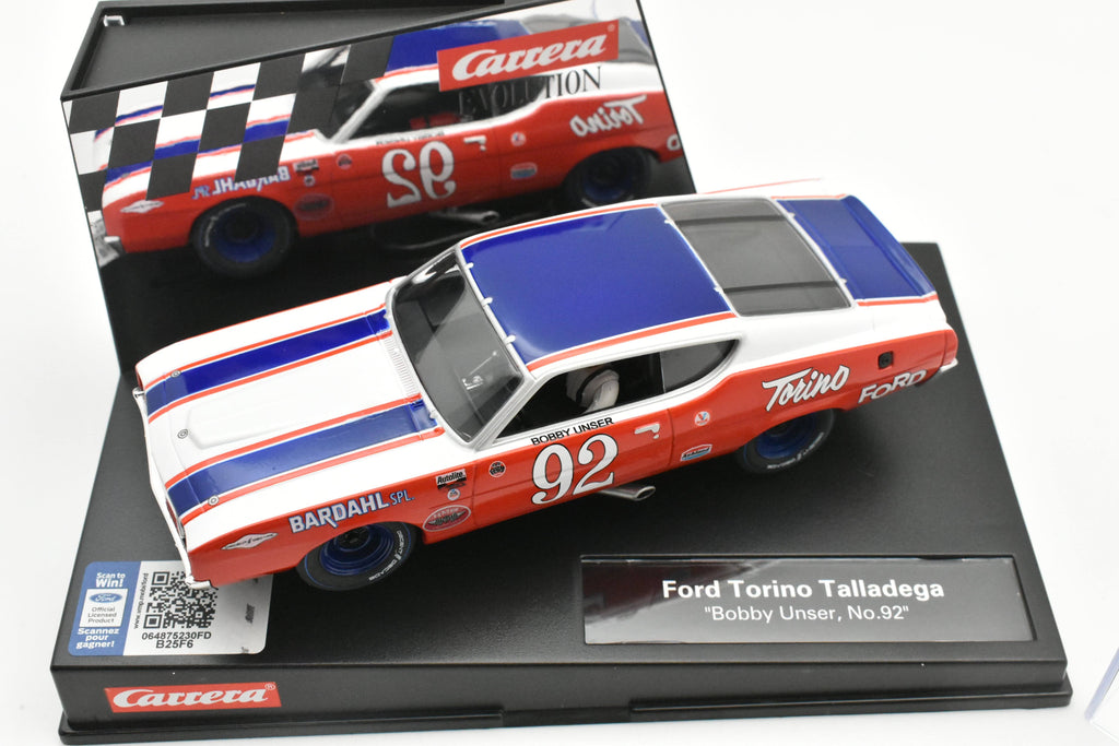 Ford Torino Talladega Bobby Unser NO. 92 Slot Car E433748