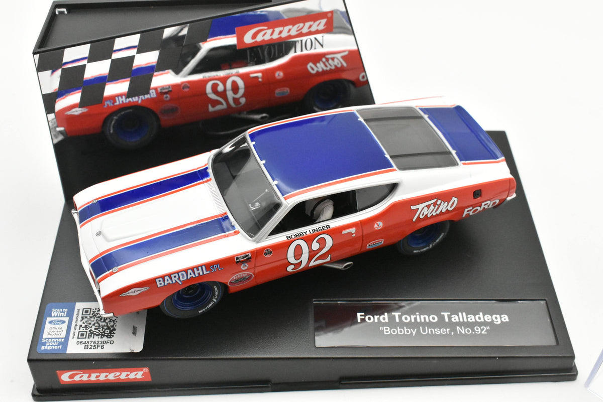 Ford Torino Talladega Bobby Unser NO. 92 Slot Car E433748