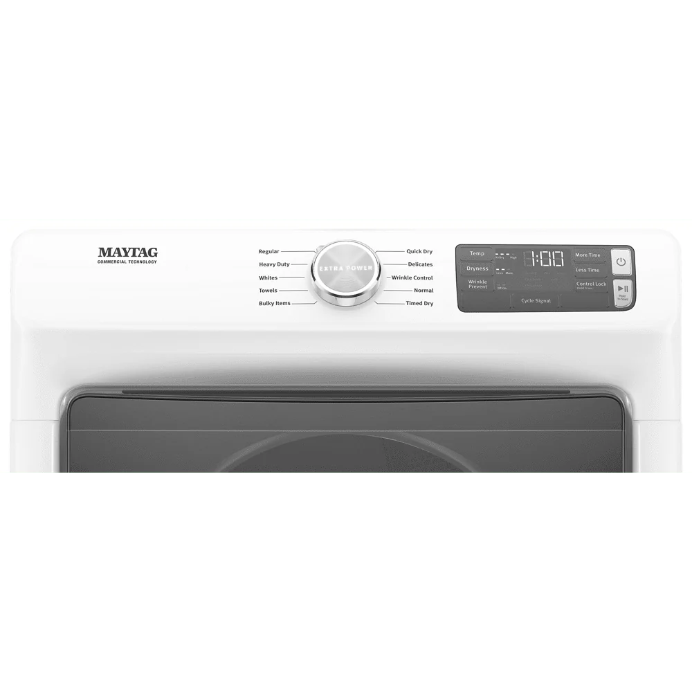 7.3 Cu. Ft. White Front Load Electric Dryer D71475