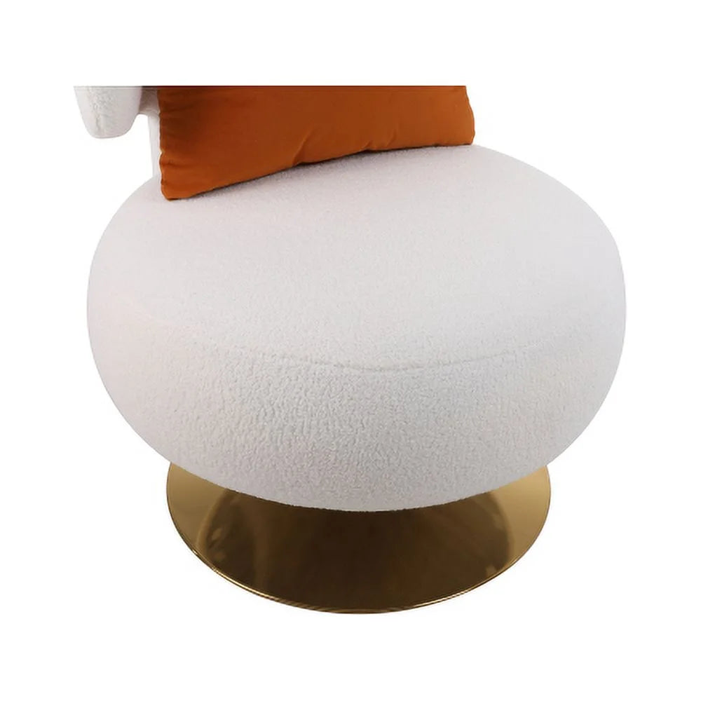 Swivel Accent Chair Armchair Fabric A751728