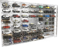 56 Compartment 1/64 Scale Diecast Model Car Display Case with Door W9111