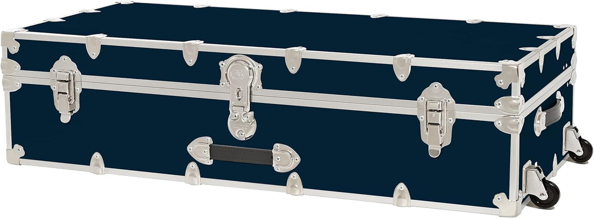 Armor Trundle Trunk with Removable Wheels, Underbed Storage 44x20x12 (Royal Blue) P569