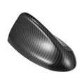 Black Carbon Fiber Pattern Car Shark Fin Antenna Roof Aerial Cover Trim L712