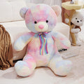 Colorful Ribbon Bear Plush Toy Doll U75230