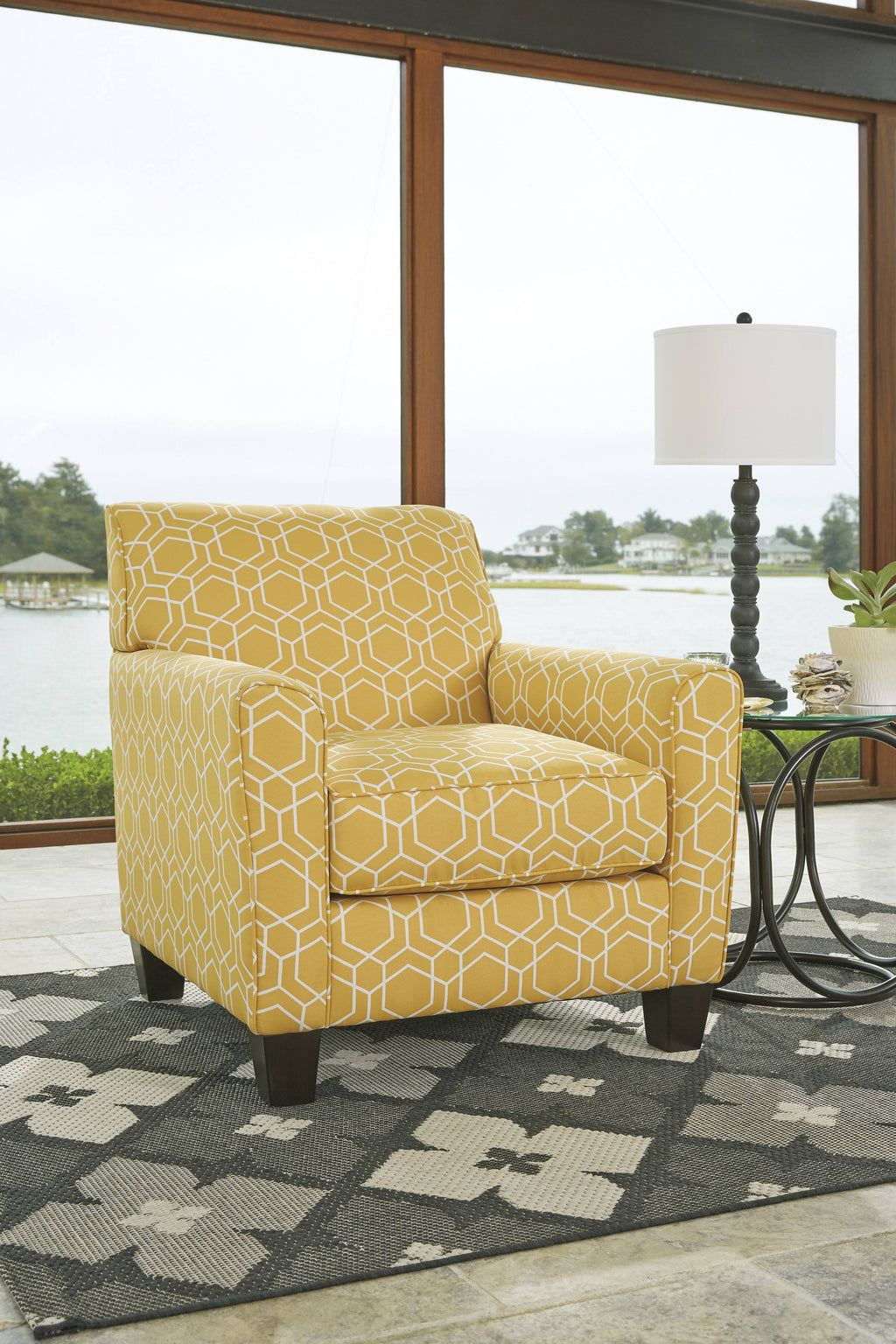 Gold Accent Chair M28811