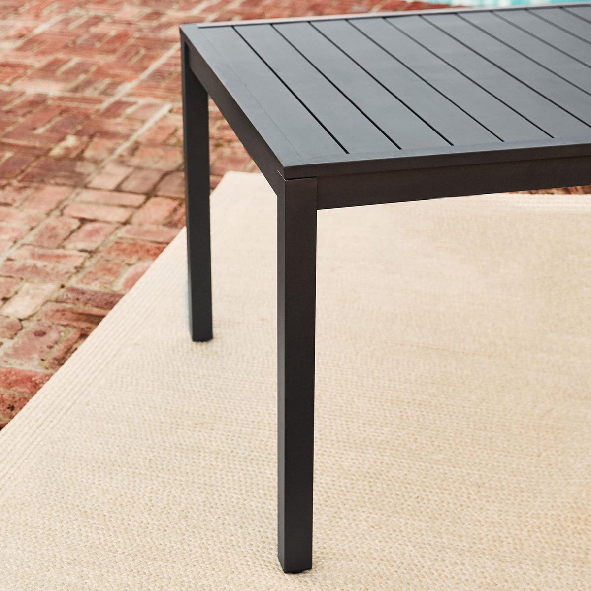 7-Piece Outdoor Dining Set with 6 Sling Chairs and Dining Table U43086