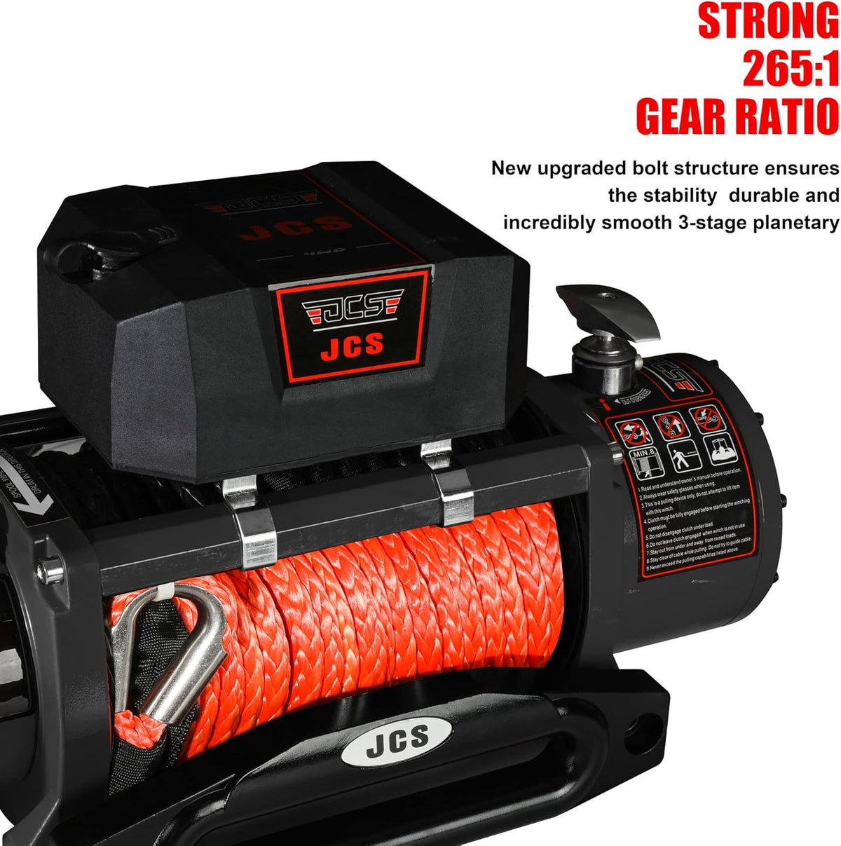 13500 lb Synthetic Electric Winch with Winch Rope K715