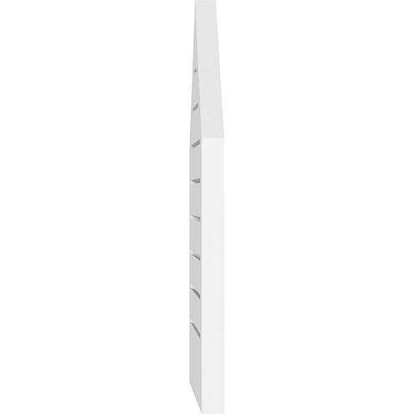 Peaked Top Surface Mount PVC Gable Vent M859889