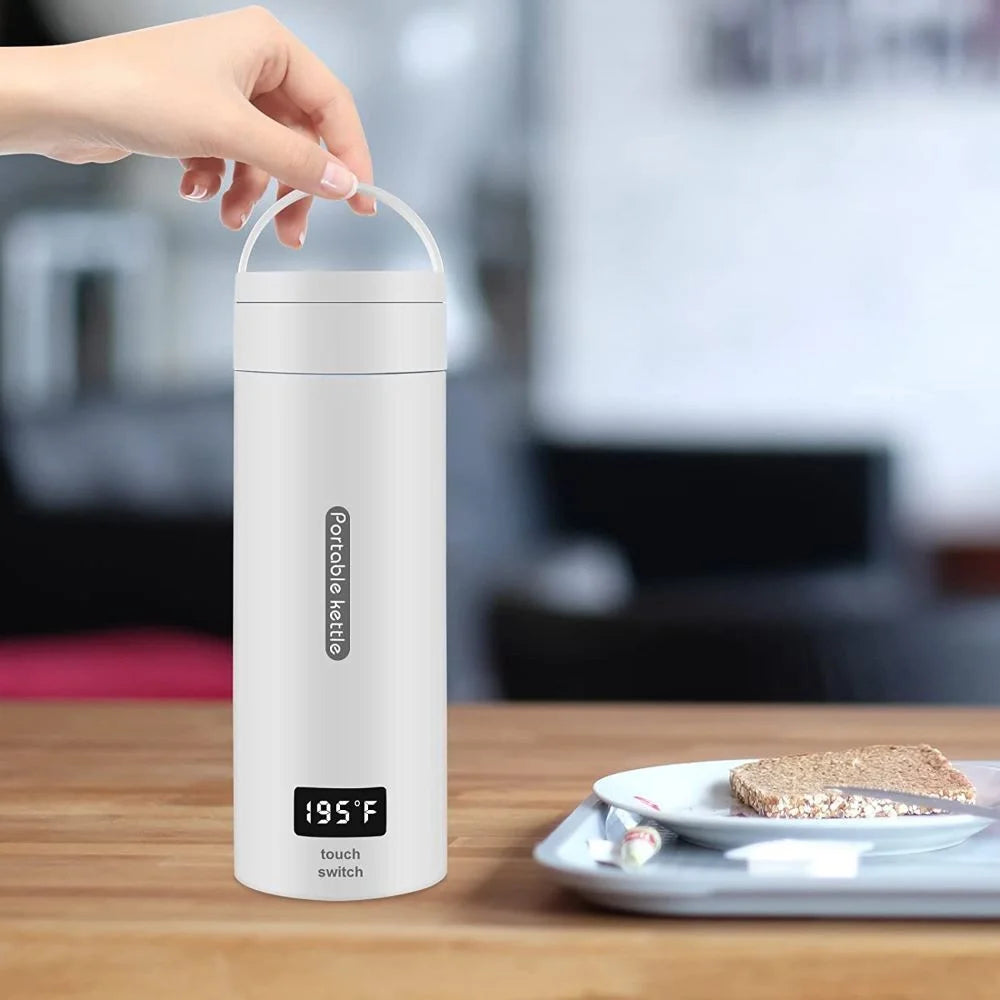 Electric Stainless Portable Travel Kettle 380ml W603684