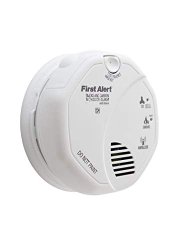 Battery Powered Photoelectric Smoke and Carbon Monoxide Combo Alarm with Voice K88099