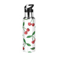 Stainless Steel Insulated Thermos Vacuum Flask Water Bottle with Straw Lid U772