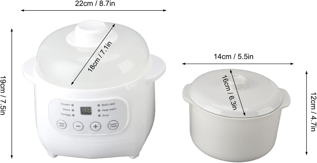 Mini Ceramic Stew Cooker Q7795