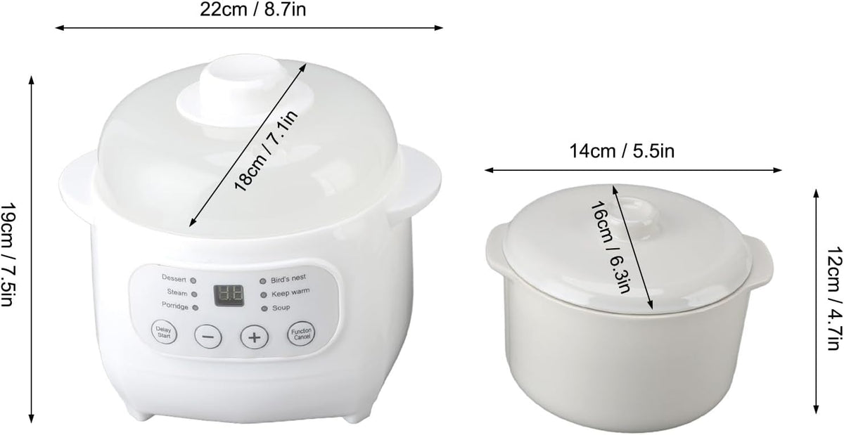 Mini Ceramic Stew Cooker Q7795