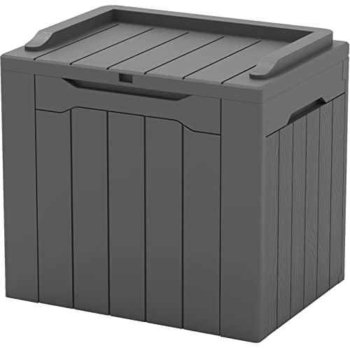 70 Gallon Water-Resistant Plastic Storage Bench X601919