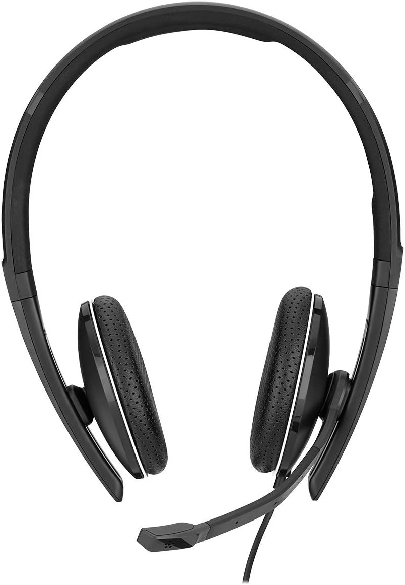 Double-Sided Binaural Headset with Noise-Cancelling Microphone U302