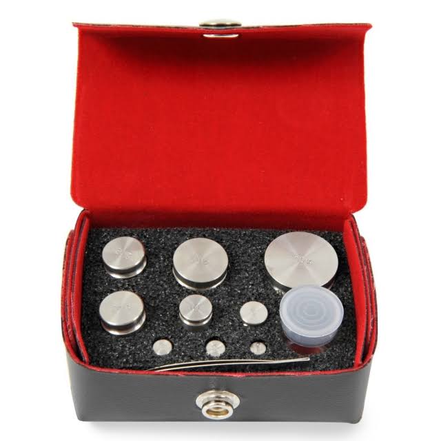 100 G - 1 mg Class F Stainless Steel Test Weight Set E211728