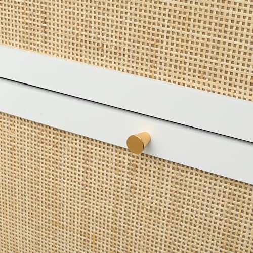 Natural Rattan Cabinet with 3 Flip Drawers D7682