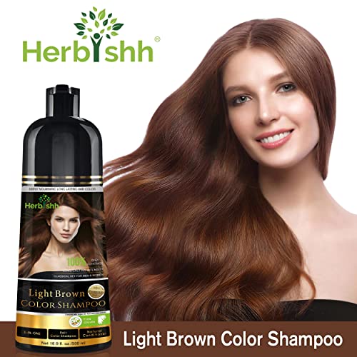 Dark Brown 500 Ml Hair Color Shampoo T47467