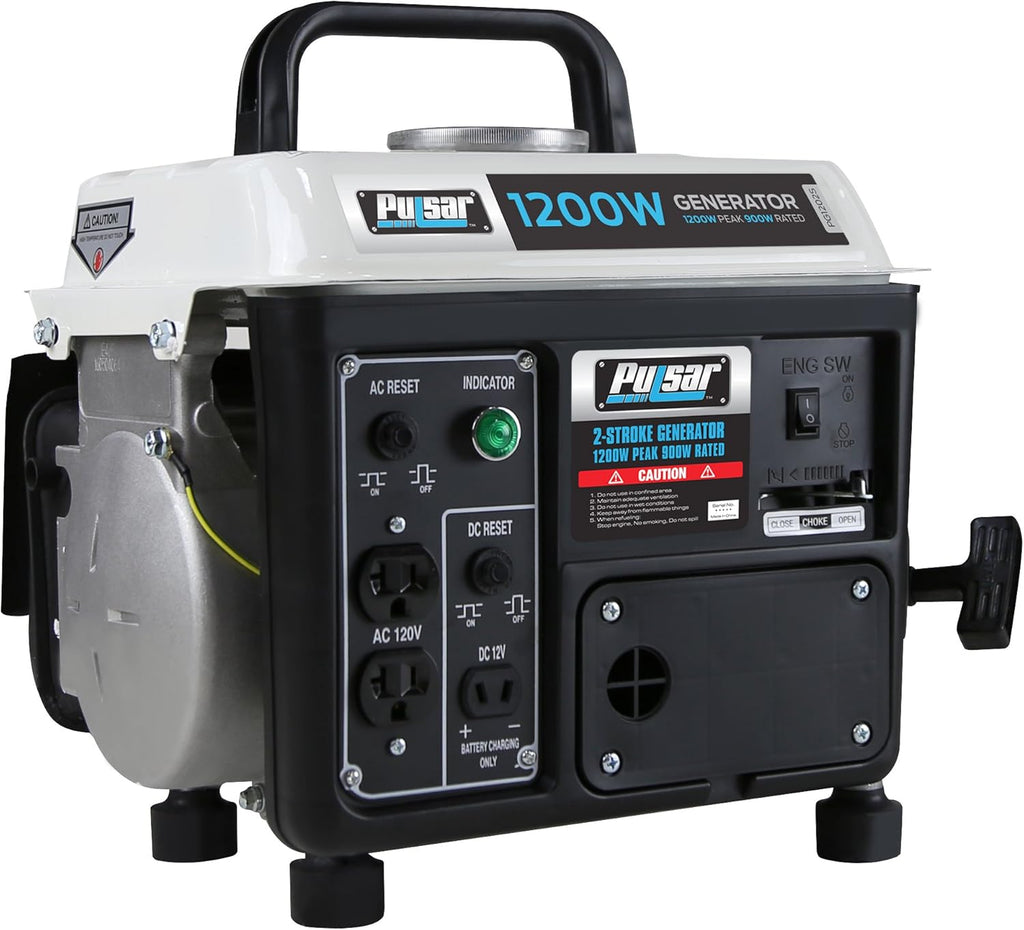 1,200W Gas-Powered Portable Generator D90703