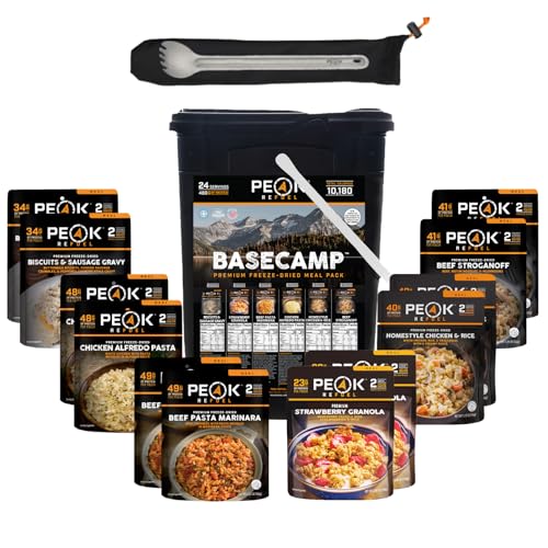 24 Servings Freeze-Dried Real Meat Emergency Food D289
