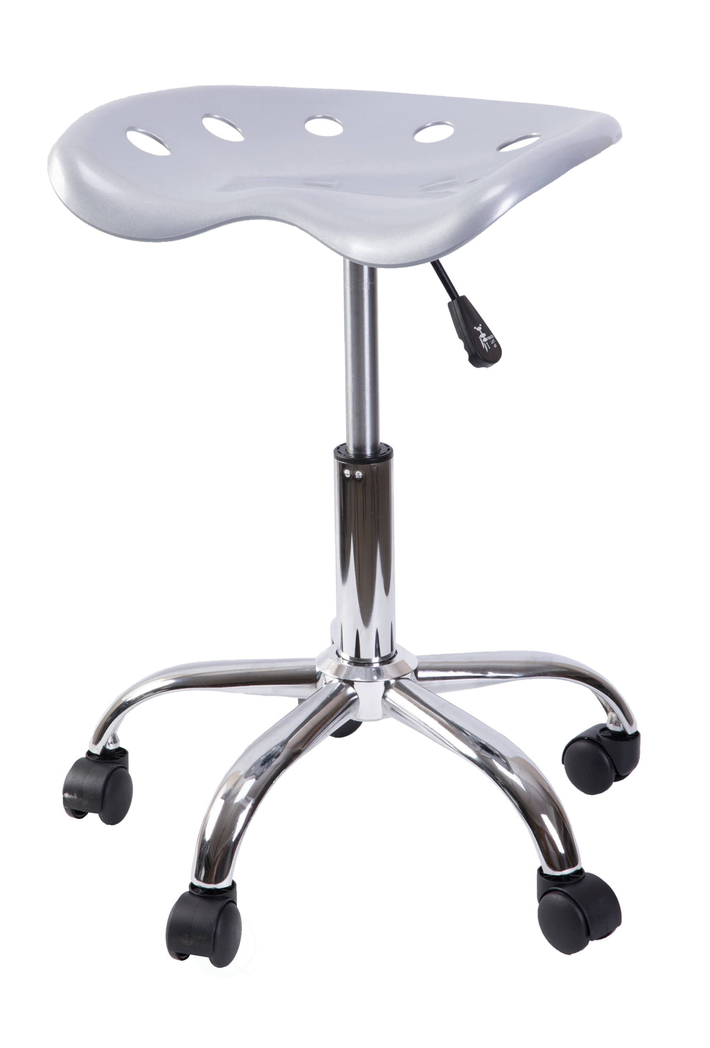 Gray Tractor Seat Swivel Chair with Adjustable Height and Casters C975